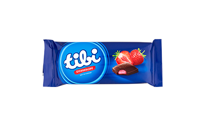 tibi ét eper ízű krémmel 90 g